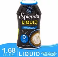 Mängden socker i Liquid zero calorie liquid sweetener