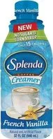 Mängden socker i French vanilla coffee creamer