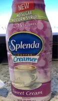 Mängden socker i Sweet cream coffee creamer