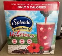 Mängden socker i Splenda Hibiscus Sweet Tea