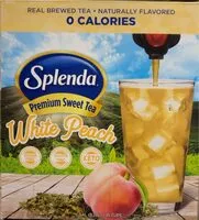 Mängden socker i Splenda white peach tea