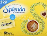 Mängden socker i splenda