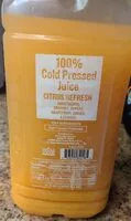 Mängden socker i Cold pressed juice citrus refresh