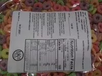 Mängden socker i Fruit Ring Cereal