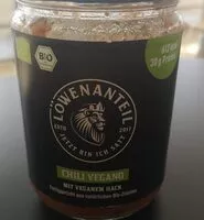 Mängden socker i Löwenanteil chilli vegano