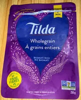 Mängden socker i Steamed Wholegrain Basmati Rice