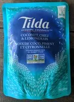 Mängden socker i Riz noix de coco, piment et citronnelle