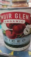 Mängden socker i Muir Glen Organic - Diced tomatoes