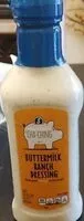 Mängden socker i Buttermilk ranch dressing