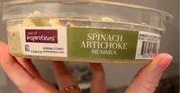 Mängden socker i Spinach artichoke hummus