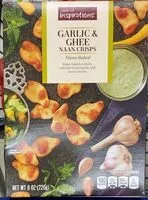 Mängden socker i Garlic & ghee naan crisps