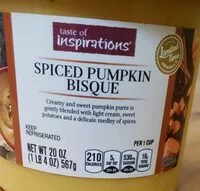 Mängden socker i Spiced Pumpkin Bisque Soup