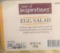 Mängden socker i Egg salad