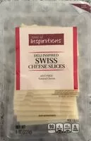 Mängden socker i Swiss Cheese Slices