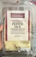 Mängden socker i Pepper Jack Cheese Slices