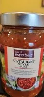 Mängden socker i Restaurant style salsa
