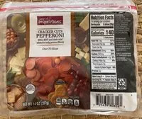 Mängden socker i Cracker Cuts Pepperoni