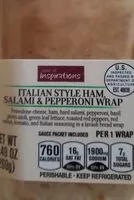 Mängden socker i Italian style wrap