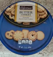 Mängden socker i Butter cookies