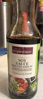 Mängden socker i Soy Sauce Reduced Sodium