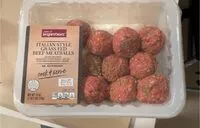 Mängden socker i Italian Style Grass-fed Beef Meatballs