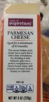 Mängden socker i Parmesan cheese