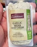 Mängden socker i Garlic herb goat cheese