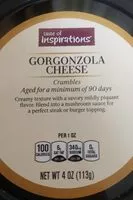 Mängden socker i Gorgonzola cheese