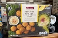 Mängden socker i Taste of inspirations spinach & artichoke mac & cheese bites