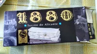 Mängden socker i Turrón Alicante 1880