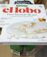 Mängden socker i Toral turón de alicante