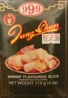 Mängden socker i Chips de crevette