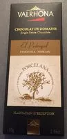 Mängden socker i Valrhona El Pedregal Porcelana Dark Chocolate Bar
