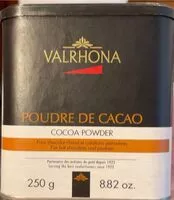 Mängden socker i Poudre de cacao