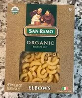 Mängden socker i Organic Elbows