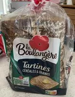 Mängden socker i Tartines céréales & graines