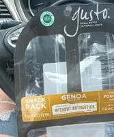 Mängden socker i Genoa Snack Pack