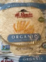 Mängden socker i Organic Flour Tortillas