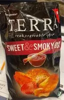 Mängden socker i Sweet and Smoky BBQ real vegetable chip