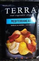 Mängden socker i Mediterranean chips