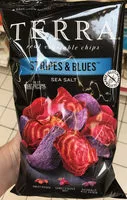 Mängden socker i Stripes and blues sea salt chips