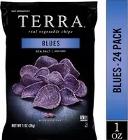 Mängden socker i Blues chips with sea salt