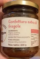 Mängden socker i Confettura extra di fragole