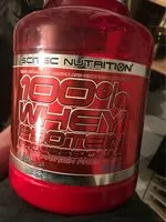Mängden socker i 100% Whey Professional 2.3 KG Scitec (vanilla)