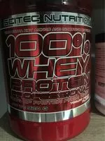 Mängden socker i Whey 100% scitec