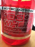 Mängden socker i 100% Whey Protein Professional (2.350KG) Scitec