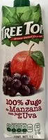 Mängden socker i Tree Top 100% jugo de Manzana con jugo de Uva
