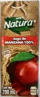 Mängden socker i Sonrisa Natura jugo de Manzana 100%