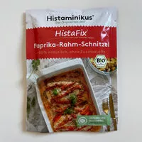 Mängden socker i HistaFix für Paprika-Rahm-Schnitzel