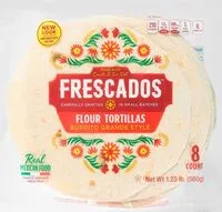 Mängden socker i Chimichanga Style Flour Tortillas